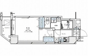 阪東橋駅 徒歩5分 5階の物件間取画像